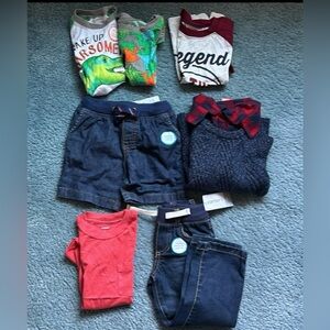 Bundle of seven 2T BNWT clothes - seven items in all. Never worn! Impeccable!